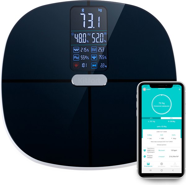 Напольные весы электронные Kitfort KT-809 - фото