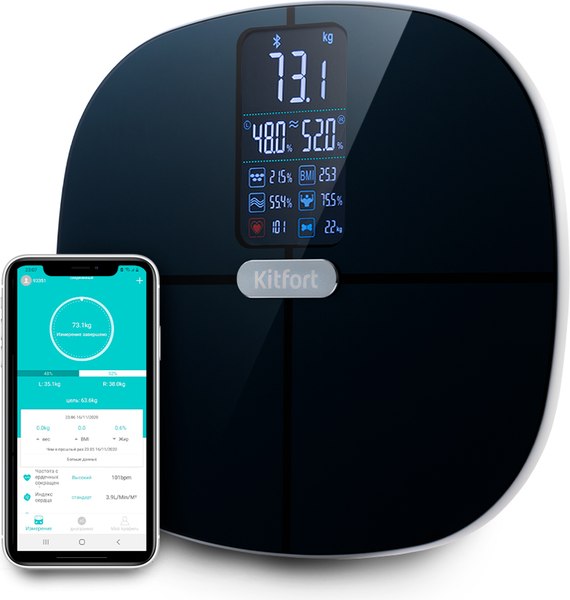 Напольные весы электронные Kitfort KT-809