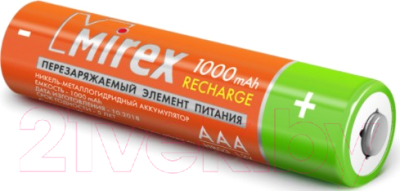 Комплект аккумуляторов Mirex HR03 / HR03-10-E2