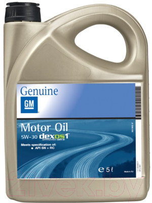 Моторное масло GM Opel 5W30 Dexos1 Gen.2 / 95599877 - фото
