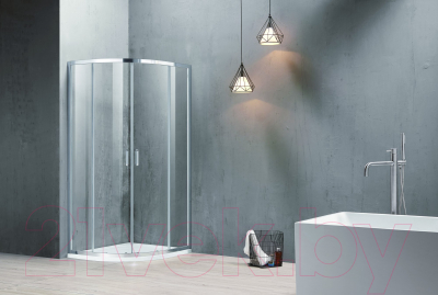 Душевой уголок Adema Glass Line 90 (матовое стекло)