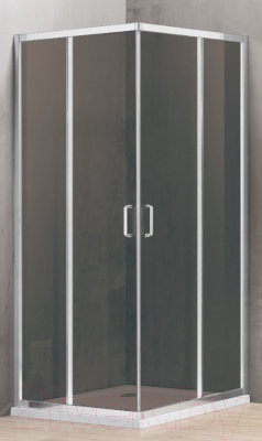 Душевой уголок Adema Glass Vierkant 100 (тонированное стекло)