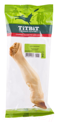 Лакомство для собак TiTBiT Нога баранья / 018392 - фото