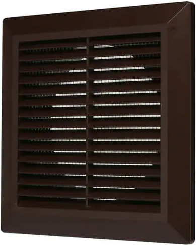 Решетка вентиляционная Storm RS-1717-F100BR с фланцем - фото