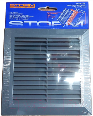 Решетка вентиляционная Storm RS-1717-GR