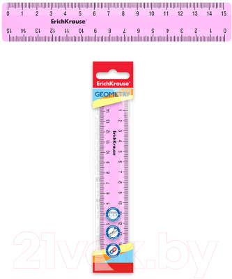 Линейка Erich Krause Pastel / 49541