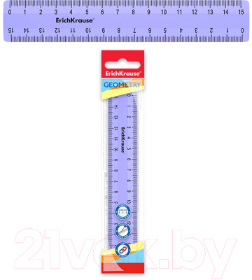 Линейка Erich Krause Pastel / 49541