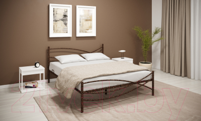 Двуспальная кровать Князев Мебель Калифорния КЯ.160.190.М