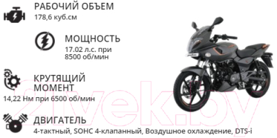 Мотоцикл Bajaj Pulsar NS 180