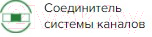 Соединитель воздуховода ERA 511SK10NP