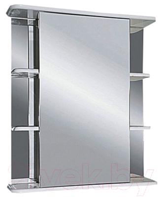 Шкаф с зеркалом для ванной Misty Магнолия 65 R / Э-Маг04065-01СвП - фото