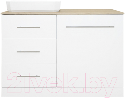 Тумба под умывальник Misty Респект 110 / Э-Рес01110-13ЯЛ