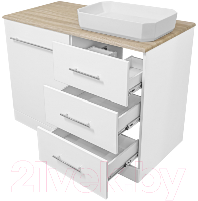 Тумба под умывальник Misty Респект 110 / Э-Рес01110-13ЯП
