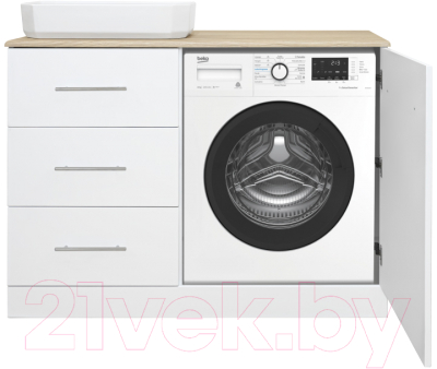 Тумба под умывальник Misty Респект 120 / Э-Рес01120-13ЯЛ