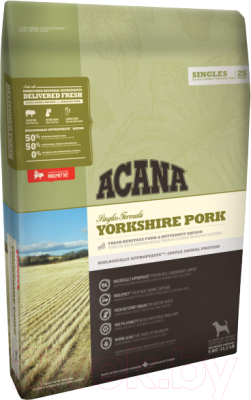 Сухой корм для собак Acana Yorkshire Pork / 2133 - фото
