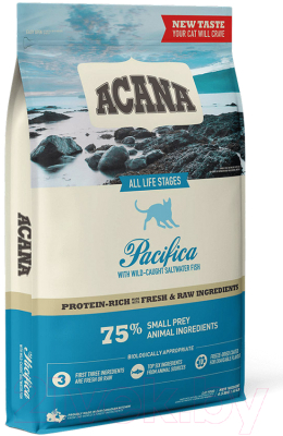 Сухой корм для кошек Acana Pacifica Cat & Kitten / 2174 (4.5кг)