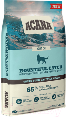 Сухой корм для кошек Acana Bountiful Catch / 2180 (4.5кг) - фото