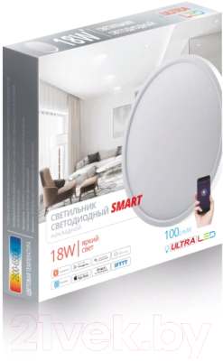 Потолочный светильник Ultra NR-18W WIFI Smart Потолочный светильник Ultra NR-18W WIFI Smart