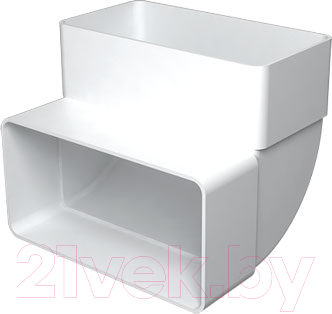 Колено воздуховода ERA 612КВП - фото