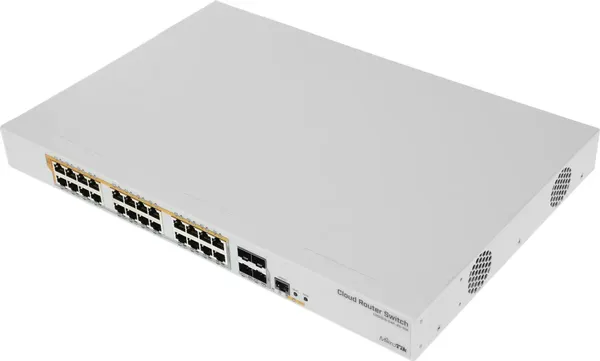 Коммутатор Mikrotik CRS328-24P-4S+RM