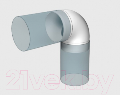 Колено воздуховода ERA 10ККП