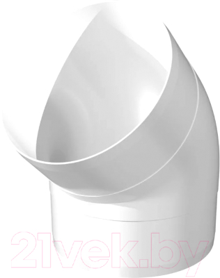 Колено воздуховода ERA 10ККП45 - фото