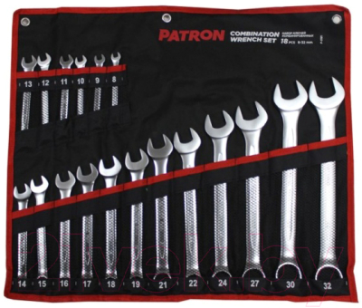 Набор ключей Patron P-5181 - фото