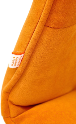 Кресло офисное Tetchair Zero флок (оранжевый)