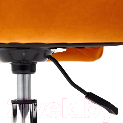 Кресло офисное Tetchair Zero флок (оранжевый)