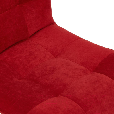 Кресло офисное Tetchair Zero флок (бордовый)