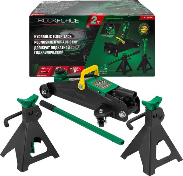 Подкатной домкрат RockForce RF-TH12074