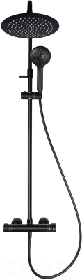Душевая система Rubineta Olo BK + Thermo-15 / 625038 - фото