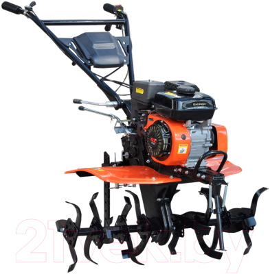 Мотокультиватор бензиновый Skiper SP-700S + колеса 19х7-8 - фото