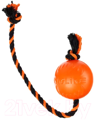 Игрушка для собак Doglike Мяч с канатом / D-3926