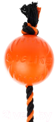 Игрушка для собак Doglike Мяч с канатом / D-3926