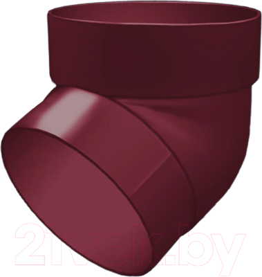 Колено трубы водосточной Grand Line ПВХ GL 67 градусов RAL 3005 - фото