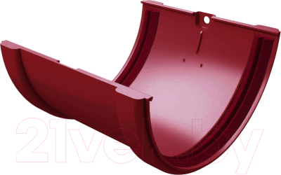 Соединитель желобов Grand Line ПВХ RAL 3005 - фото