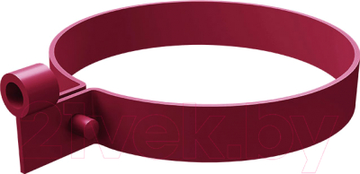 Хомут водосточной трубы Grand Line ПВХ RAL 3005 - фото