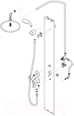 Душевая кабина Triton Лайт Б 90x90
