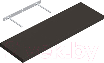 Полка Domax FS 80/24 SZ / 65125 (серый) - фото