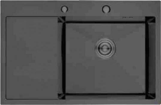 Мойка кухонная Gerhans K37851B-R - фото