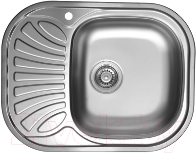 Мойка кухонная Ukinox Галант GAL620.480 GT8K 1R (с сифоном) - фото