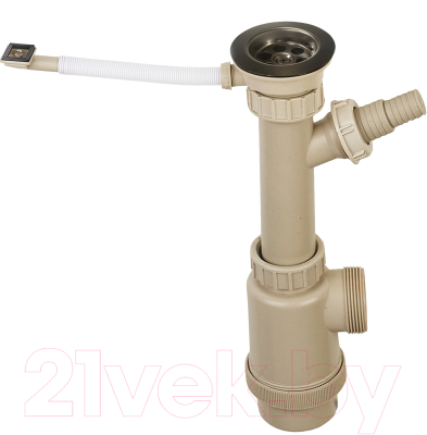 Мойка кухонная Ukinox Фаворит FAD760.470 T6K 2L