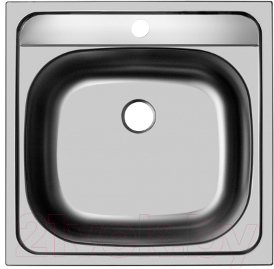 Мойка кухонная Ukinox CLM480.480 4K 0C - фото