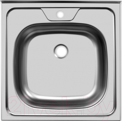 Мойка кухонная Ukinox STD500.500 4C 0C (с сифоном) - фото