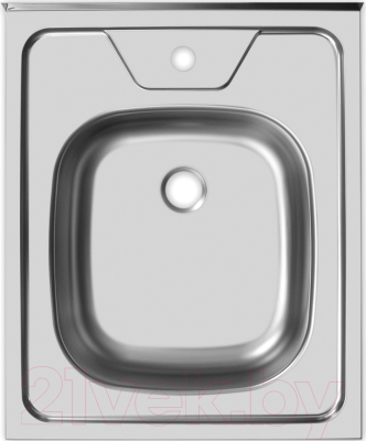 Мойка кухонная Ukinox STD500.600 4C 0C (с сифоном) - фото