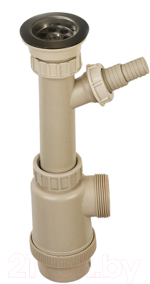 Мойка кухонная Ukinox Стандарт STD800.600 4C 0L (с сифоном)