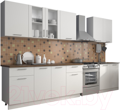 Готовая кухня Eligard Виктория 2.6 - фото