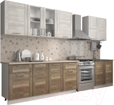 Готовая кухня Eligard Виктория рамка 2.6 - фото