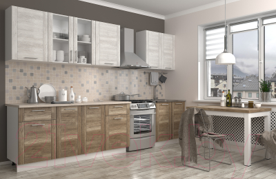 Готовая кухня Eligard Виктория рамка 2.6